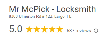 Mobile Locksmith with 5 star reviews on Google